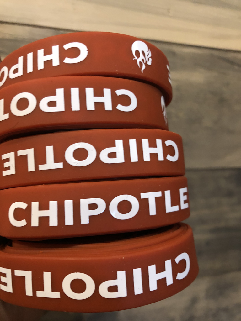 CHIPOTLE BANDS (5)