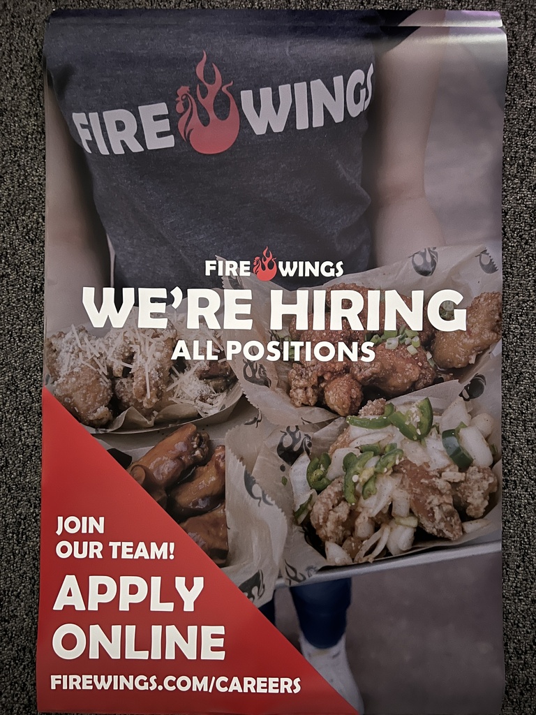 Now Hiring Poster 24" X 36"