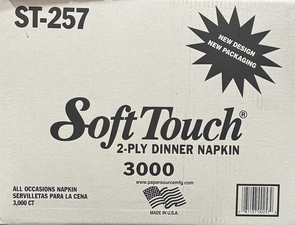 Soft Touch 2ply Napkins