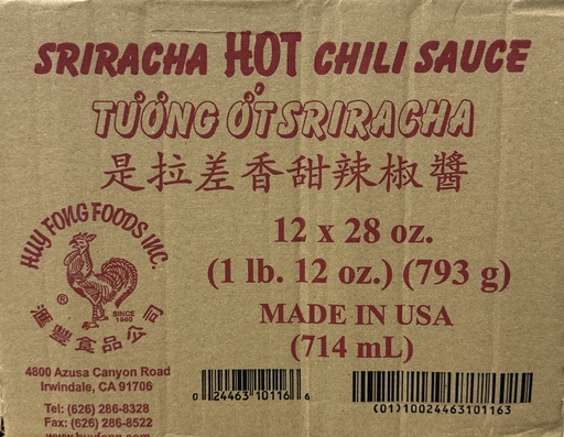 SRIRACHA - 12PK