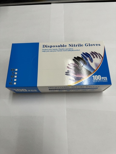 Medium Nitrile Gloves Powder Free - 3000 Ct