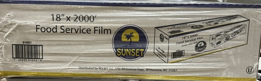 Sunset Plastic Wrap